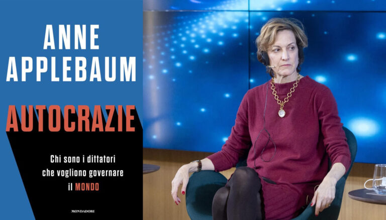 Anne Applebaum presenta il libro “Autocrazie”, un'analisi sulle minacce autoritarie contro i valori democratici dell'Occidente
