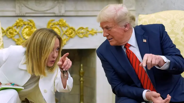 Giorgia Meloni e Donald Trump in dialogo: simbolo delle ambiguità europee nei rapporti con gli Stati Uniti e delle sfide geopolitiche attuali