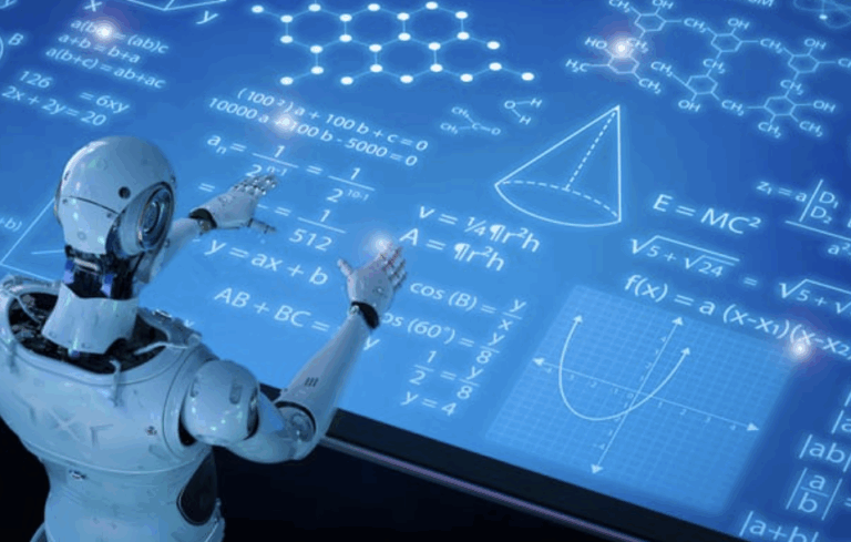 Intelligenza artificiale interagisce con uno schermo digitale: simbolo delle tecnologie emergenti applicate alla difesa e all’innovazione militare.