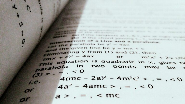 opened book